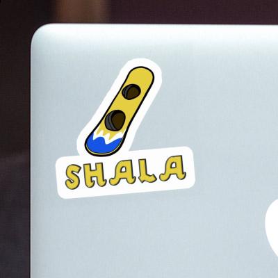 Shala Sticker Wakeboard Notebook Image