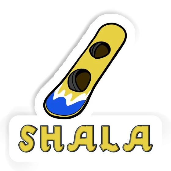 Shala Sticker Wakeboard Image