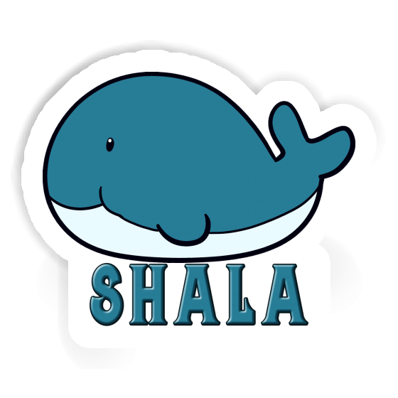 Sticker Shala Whale Notebook Image