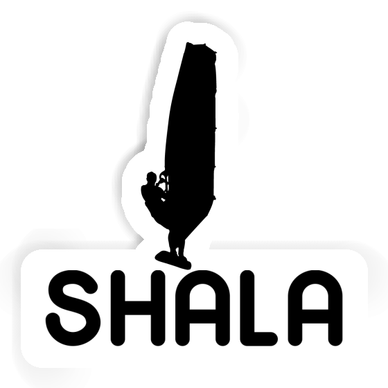 Sticker Windsurfer Shala Laptop Image