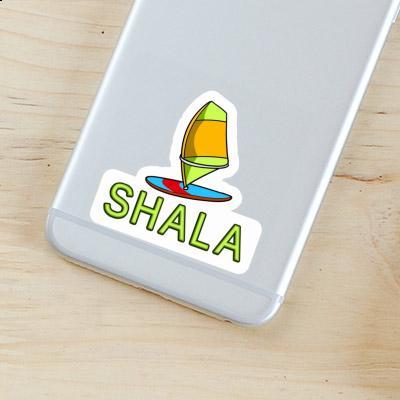 Shala Sticker Windsurf Board Laptop Image