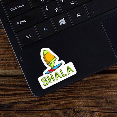 Sticker Shala Windsurf Board Laptop Image