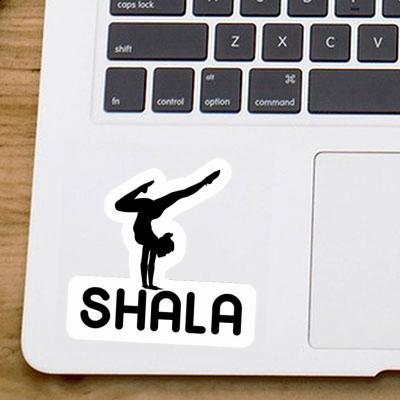 Sticker Shala Yoga Woman Image