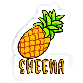 Sheena Autocollant Ananas Image