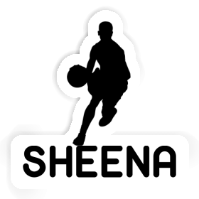 Joueur de basket-ball Autocollant Sheena Image