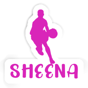 Sheena Autocollant Joueur de basket-ball Image