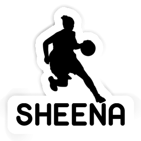Autocollant Sheena Joueuse de basket-ball Image