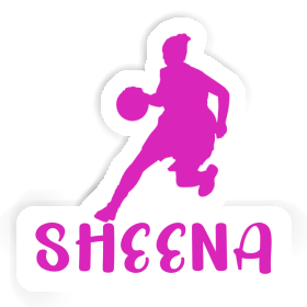 Joueuse de basket-ball Autocollant Sheena Image