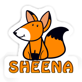 Sheena Autocollant Renard Image