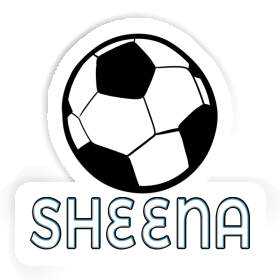 Ballon de foot Autocollant Sheena Image