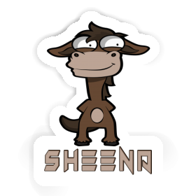 Autocollant Cheval Sheena Image