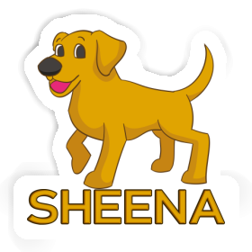 Autocollant Sheena Labrador Image