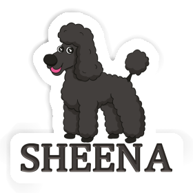 Autocollant Sheena Caniche Image