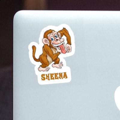Sticker Affe Sheena Notebook Sticker Affe Sheena Notebook Image