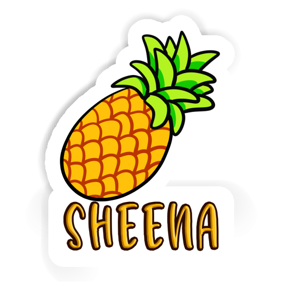 Sheena Autocollant Ananas Laptop Image