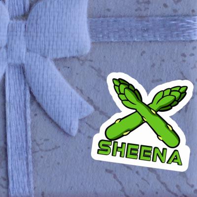 Autocollant Sheena Asperge Laptop Image