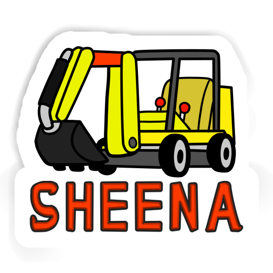Sheena Autocollant Mini-pelle Notebook Sheena Autocollant Mini-pelle Gift package Image