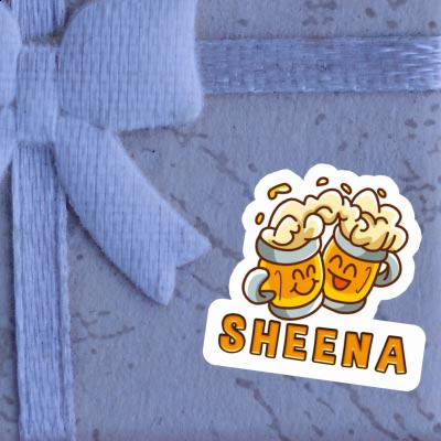 Autocollant Sheena Bière Laptop Image