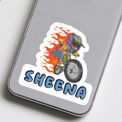 Autocollant Sheena Vététiste de freeride Notebook Autocollant Sheena Vététiste de freeride Gift package Image