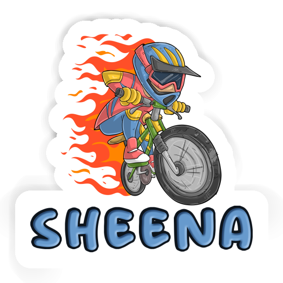 Autocollant Sheena Vététiste de freeride Notebook Autocollant Sheena Vététiste de freeride Gift package Image