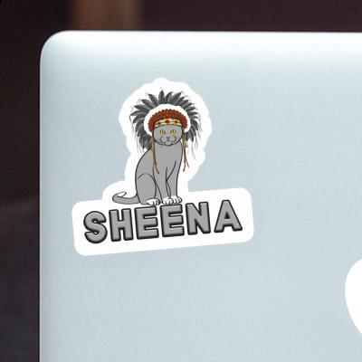 Amérindien Autocollant Sheena Notebook Amérindien Autocollant Sheena Gift package Image