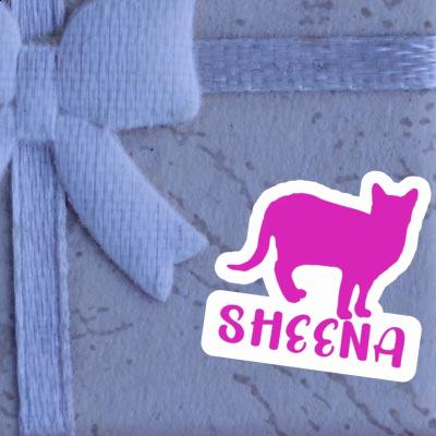 Sheena Autocollant Chat Image