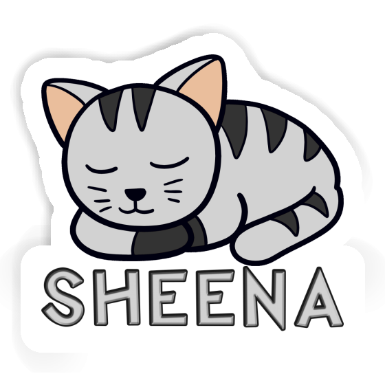 Sheena Autocollant Chat Image