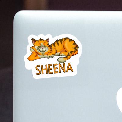 Sticker Sheena Katze Notebook Image
