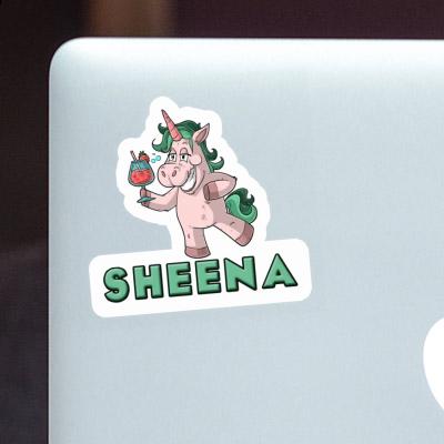 Autocollant Sheena Licorne festive Image