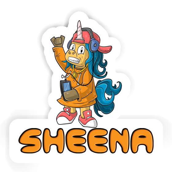 Hip-Hop Einhorn Aufkleber Sheena Notebook Hip-Hop Einhorn Aufkleber Sheena Gift package Image