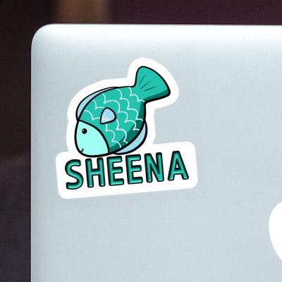 Sheena Sticker Fish Notebook Sheena Sticker Fish Gift package Image