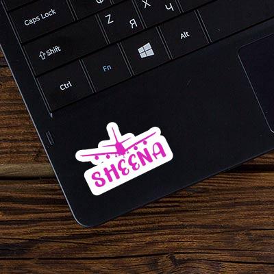 Autocollant Sheena Avion Laptop Image