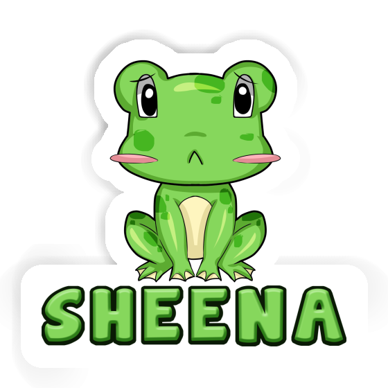 Aufkleber Sheena Frosch Laptop Aufkleber Sheena Frosch Laptop Image