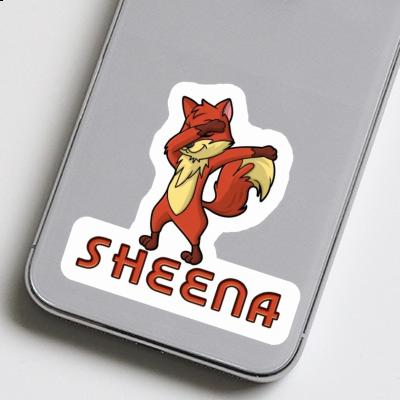 Sticker Dabbing Fox Sheena Laptop Sticker Dabbing Fox Sheena Laptop Image