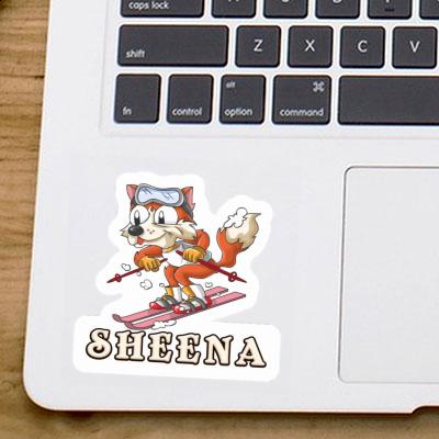 Autocollant Skieur Sheena Gift package Image