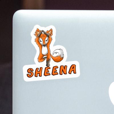 Sticker Yoga Fox Sheena Notebook Sticker Yoga Fox Sheena Notebook Image