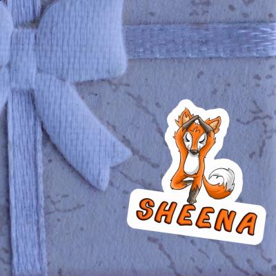 Sheena Autocollant Yoga Renard Notebook Sheena Autocollant Yoga Renard Gift package Image