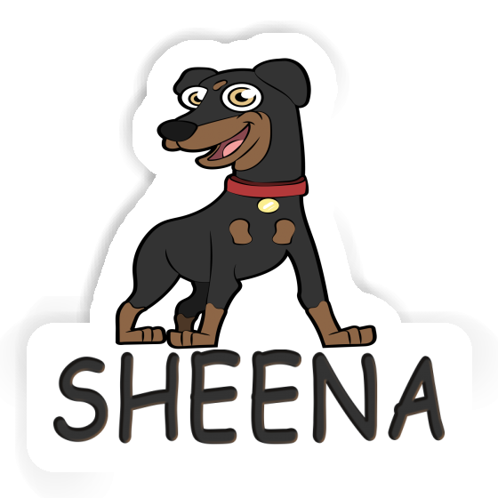 Autocollant Pinscher Sheena Notebook Autocollant Pinscher Sheena Notebook Image
