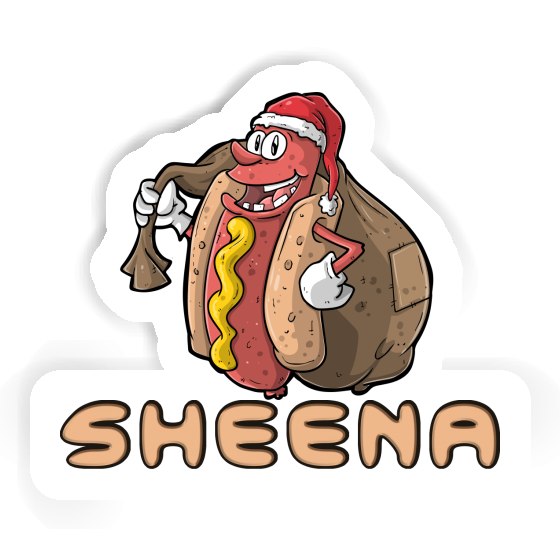 Sheena Autocollant Hot-Dog Laptop Image