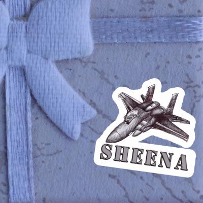 Autocollant Sheena Avion Laptop Image