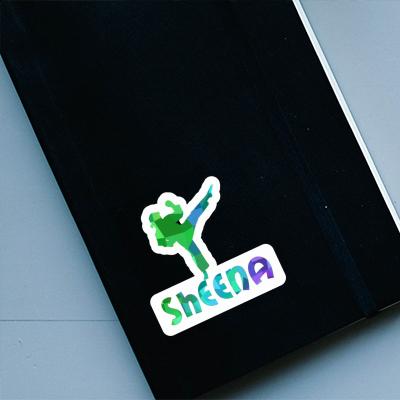 Autocollant Karatéka Sheena Notebook Image