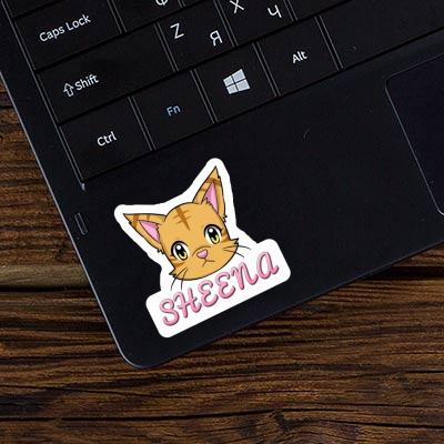 Autocollant Chat Sheena Notebook Autocollant Chat Sheena Gift package Image