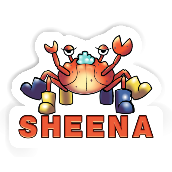 Autocollant Sheena Crabe Autocollant Sheena Crabe Image
