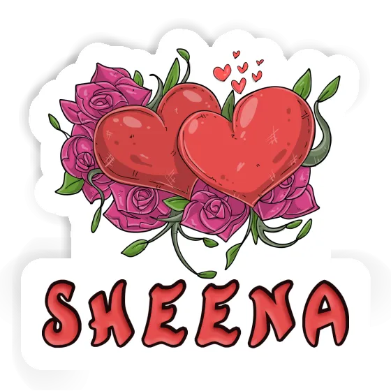Herz Aufkleber Sheena Notebook Herz Aufkleber Sheena Gift package Image