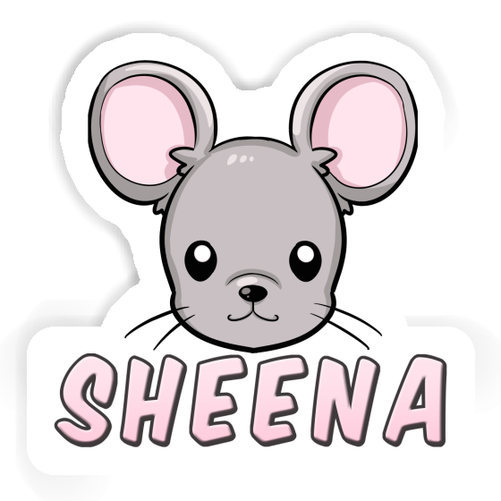 Autocollant Tête de souris Sheena Laptop Image
