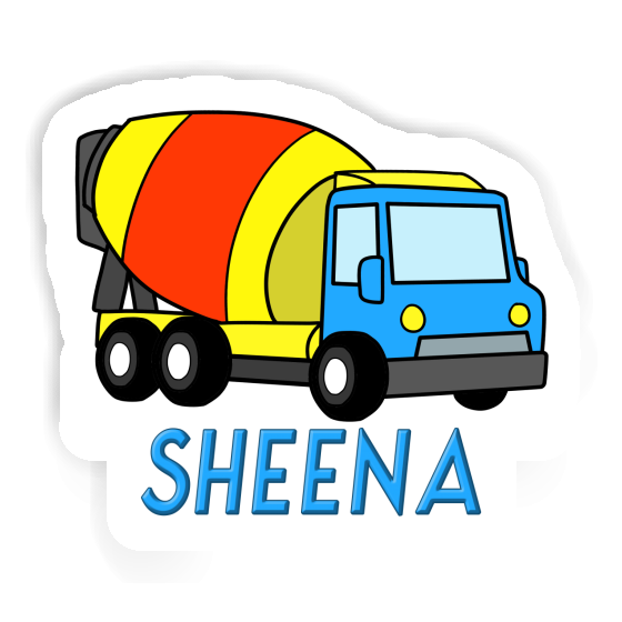 Camion malaxeur Autocollant Sheena Notebook Camion malaxeur Autocollant Sheena Notebook Image