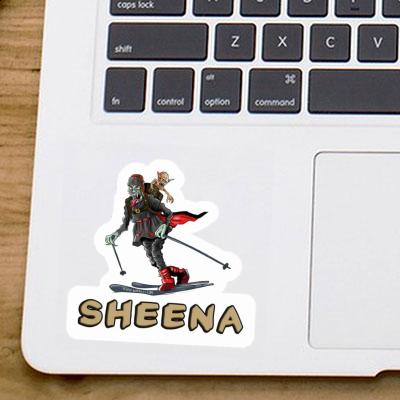 Telemarker Sticker Sheena Image