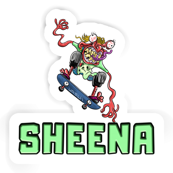 Aufkleber Skateboarder Sheena Gift package Image