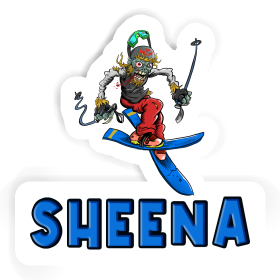 Sheena Autocollant Freerider Notebook Sheena Autocollant Freerider Gift package Image