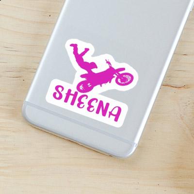 Autocollant Motocrossiste Sheena Laptop Autocollant Motocrossiste Sheena Laptop Image
